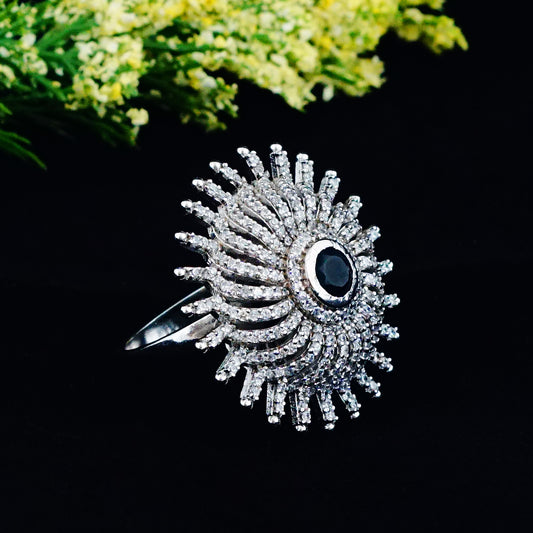 Sparkling Dome Ring