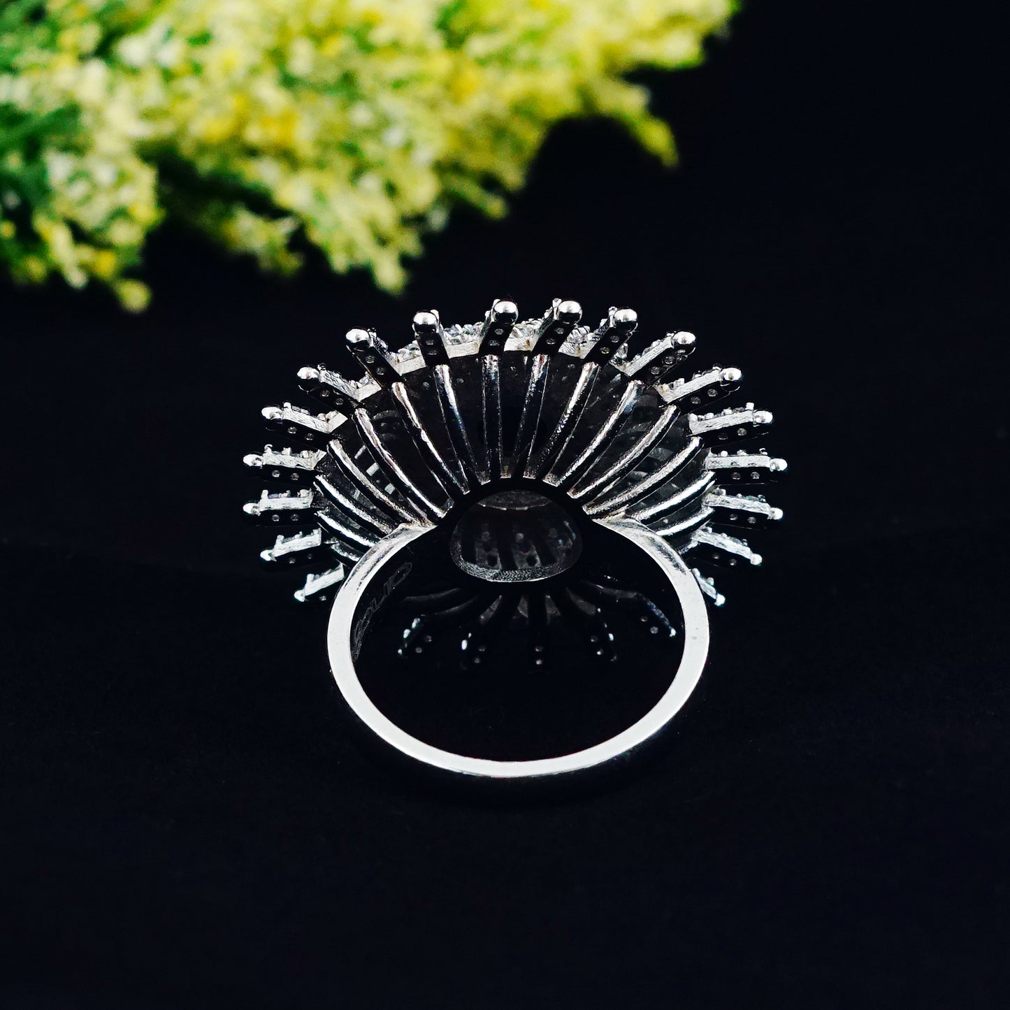 Sparkling Dome Ring